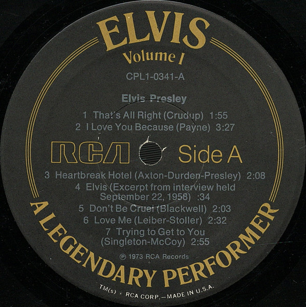 Elvis Presley – A Legendary Performer - Volume 1 – Bild 3