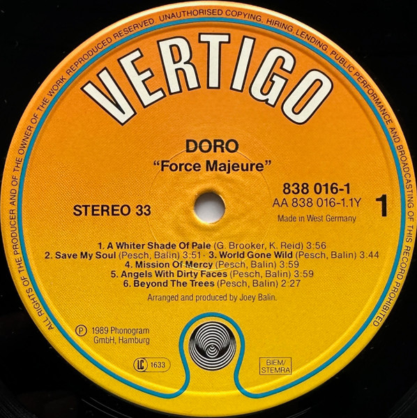 Doro – Force Majeure – Bild 3