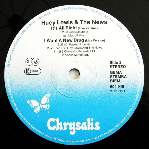 Huey Lewis And The News – The Power Of Love – Bild 4