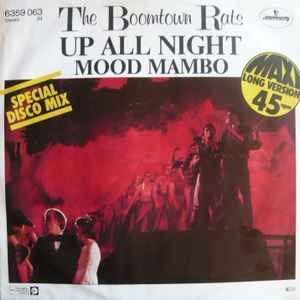 The Boomtown Rats ‎– Up All Night / Mood Mambo