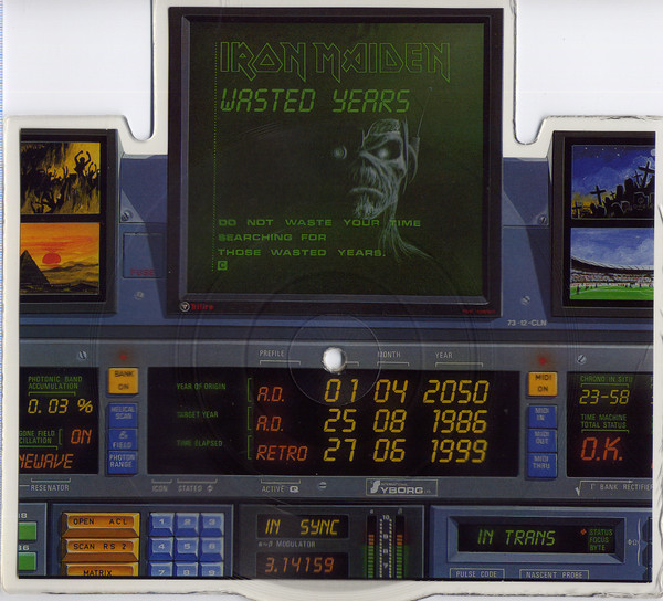 Iron Maiden – Wasted Years (Picture-Disc)