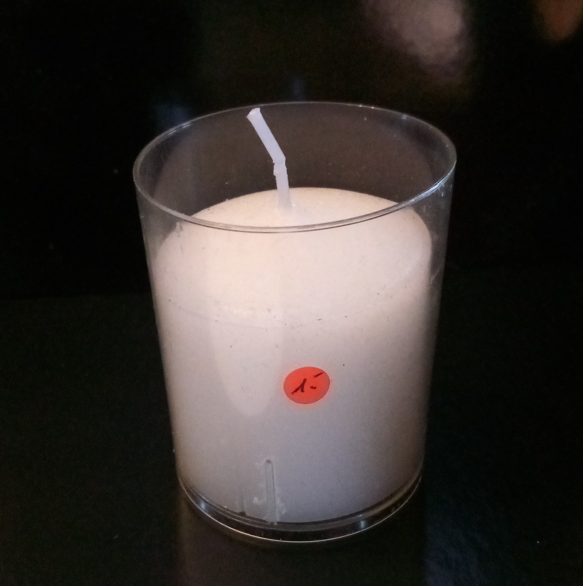 Kerzen ( Advent-klein in PVC-Becher) – Bild 2