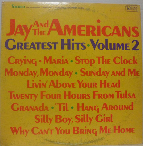 Jay And The Americans – Greatest Hits - Volume 2