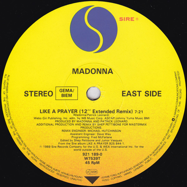 Madonna – Like A Prayer – Bild 3
