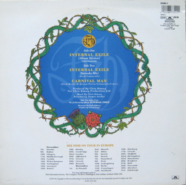 Fish – Internal Exile (Picture-Disc) – Bild 2