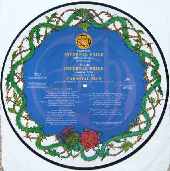 Fish – Internal Exile (Picture-Disc) – Bild 4
