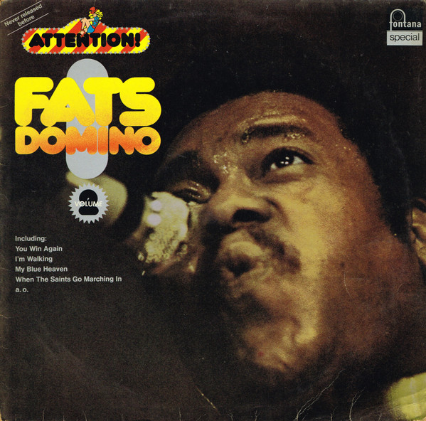 Fats Domino ‎– Attention! Fats Domino! Vol. 2