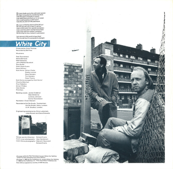 Pete Townshend – White City (A Novel) – Bild 6