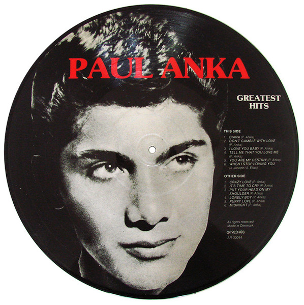 Paul Anka – Greatest Hits ( PICTURE-DISC ) – Bild 2