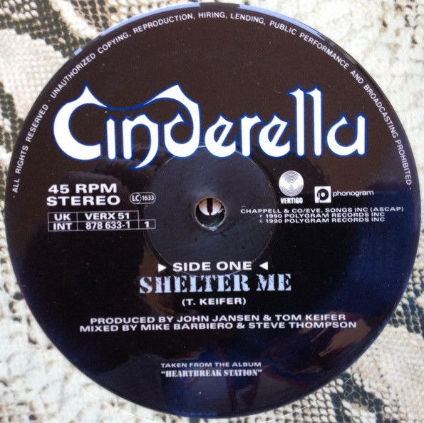 Cinderella – Shelter Me (Picture-Disc)(Poster-Bag) – Bild 4