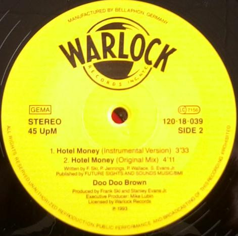 Doo Doo Brown Formerly 2 Hyped Brothers & A Dog – Hotel Money – Bild 4