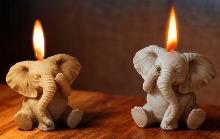 Kerzen ( Elephant) – Bild 3