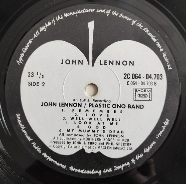 John Lennon / Plastic Ono Band – John Lennon / Plastic Ono Band – Bild 4