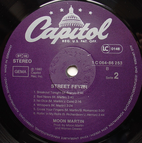Moon Martin – Street Fever – Bild 4