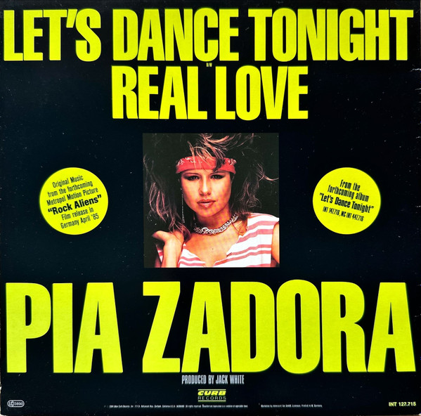 Pia Zadora – Let's Dance Tonight – Bild 2