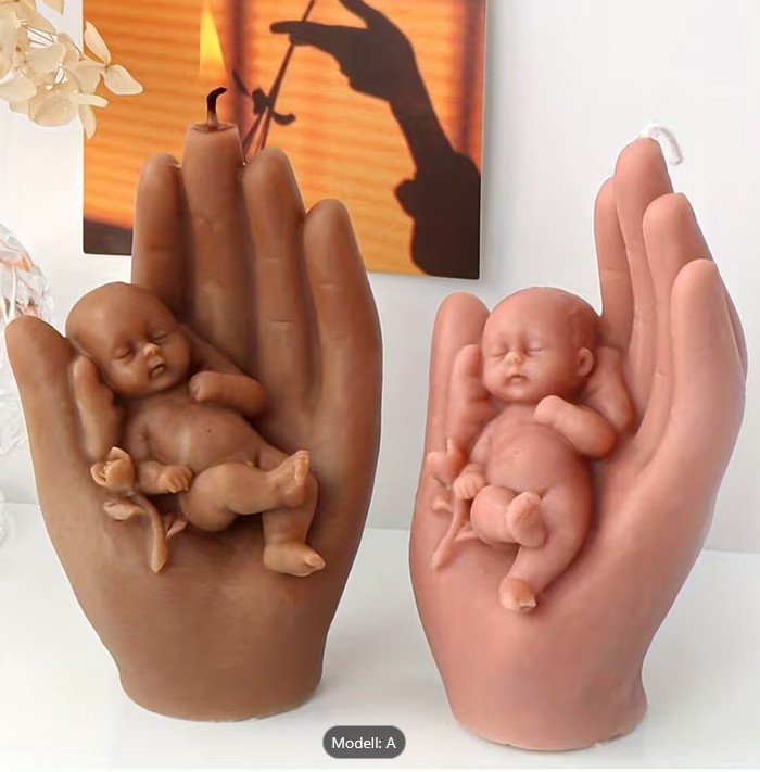 Kerzen ( Baby in Hand )