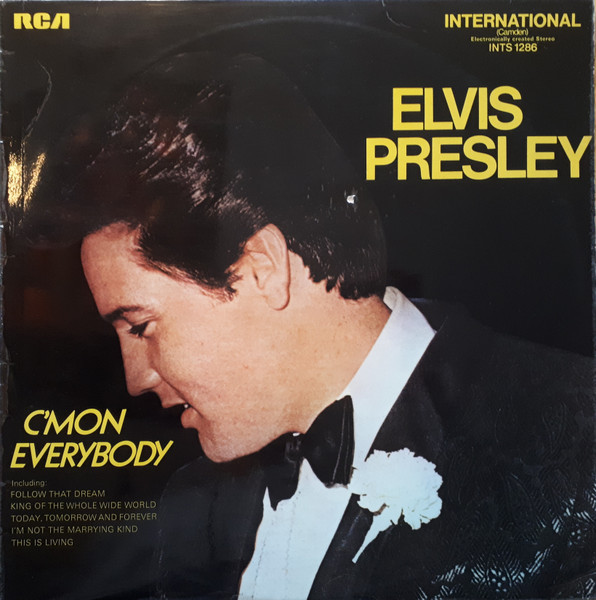 Elvis Presley ‎– C'mon Everybody