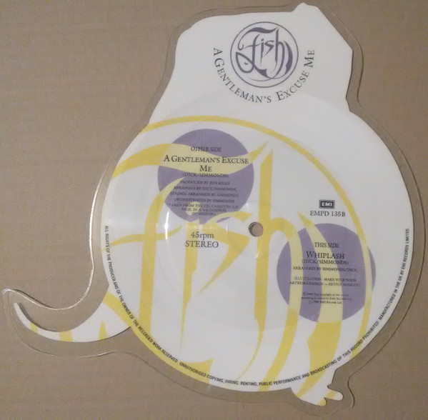 Fish – A Gentleman's Excuse Me (Shape-Picture-Disc) – Bild 4