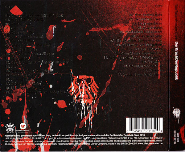 Die Toten Hosen – Live: Der Krach Der Republik (CD- 6-PANEL DIGIPACK) – Bild 2