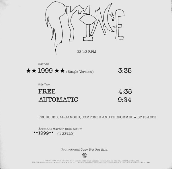 Prince ‎– 1999