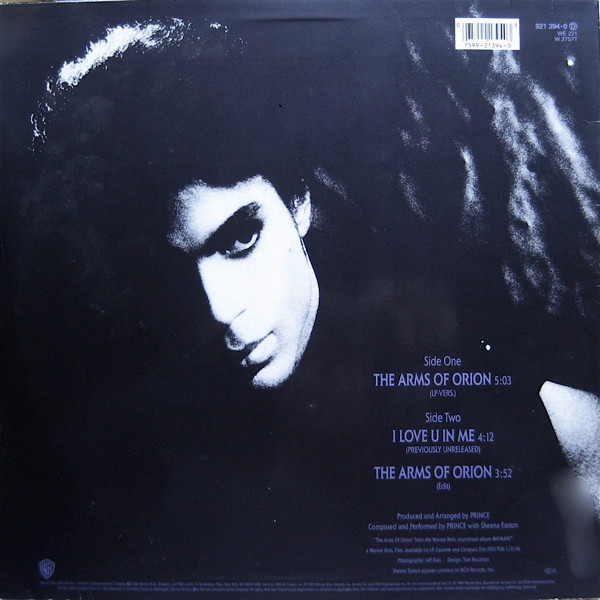 Prince With Sheena Easton – The Arms Of Orion – Bild 2