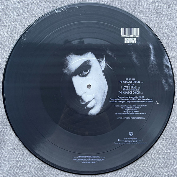 Prince With Sheena Easton – The Arms Of Orion (Picture-Disc) – Bild 2