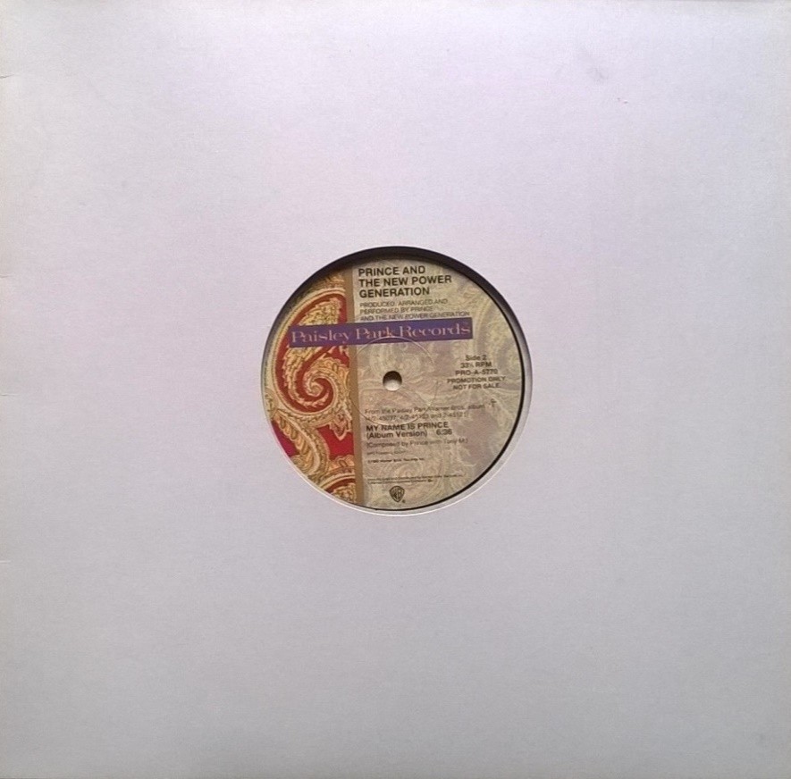 Prince And The New Power Generation ‎– My Name Is Prince (Promo)
