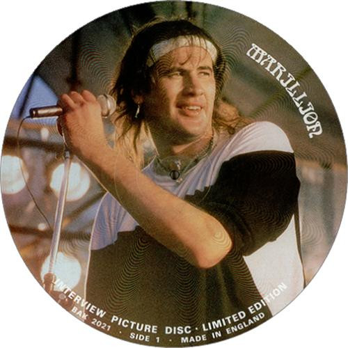 Marillion ‎– Interview Picture Disc - Limited Edition