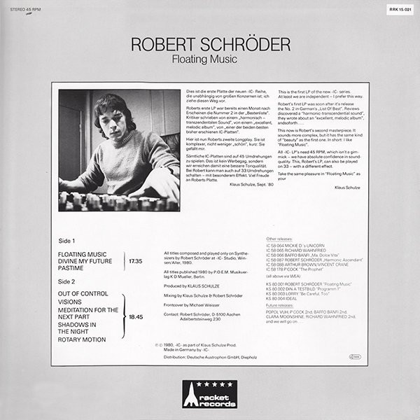 Robert Schröder – Floating Music – Bild 2