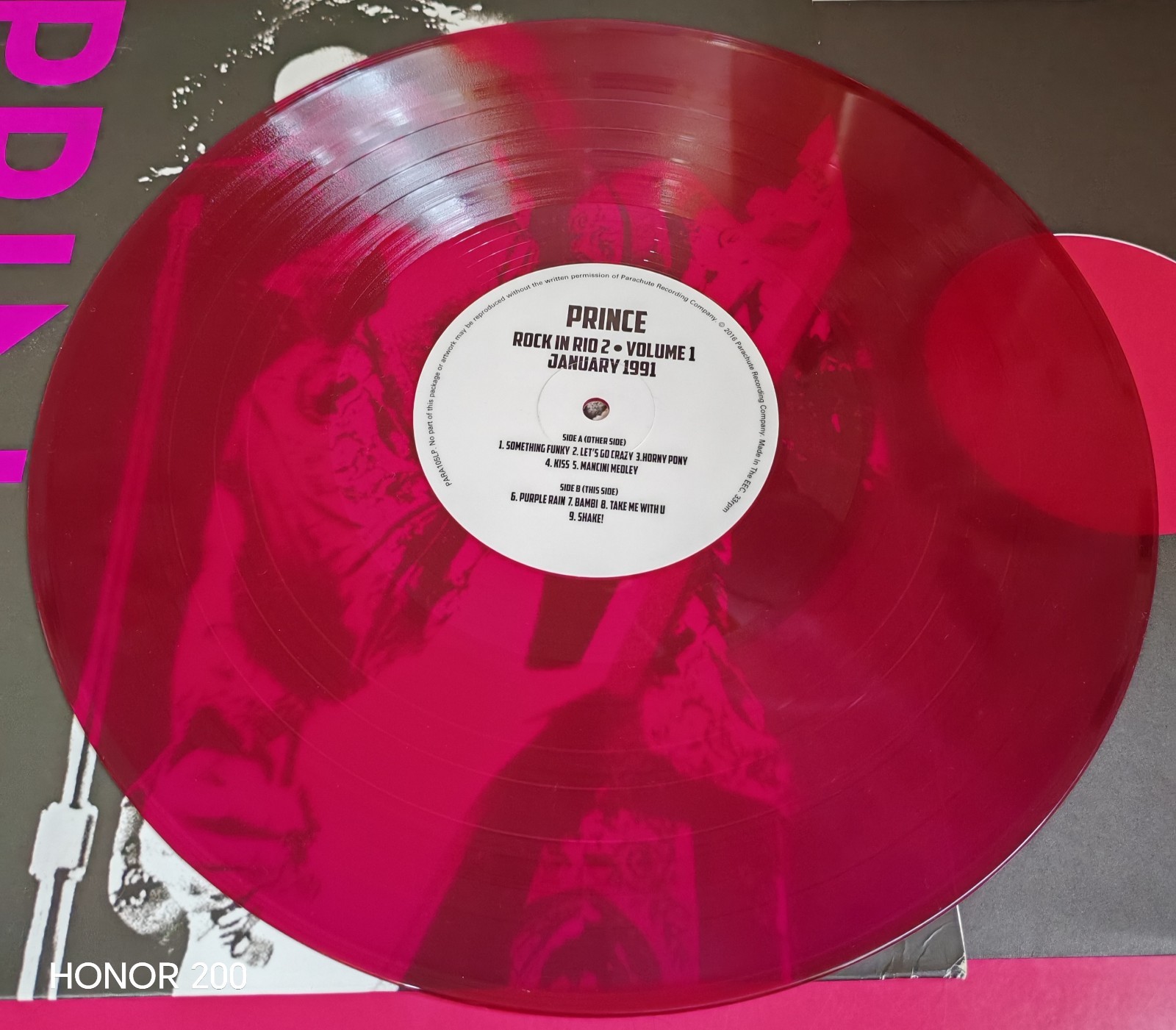 Prince – Rock In Rio 2 • Volume 1 January 1991 – Bild 3