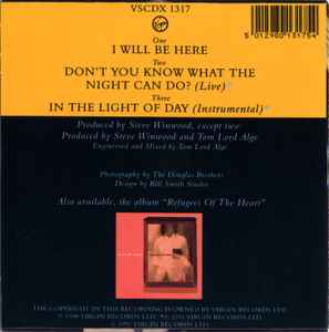 Steve Winwood – I Will Be Here (CD) – Bild 4