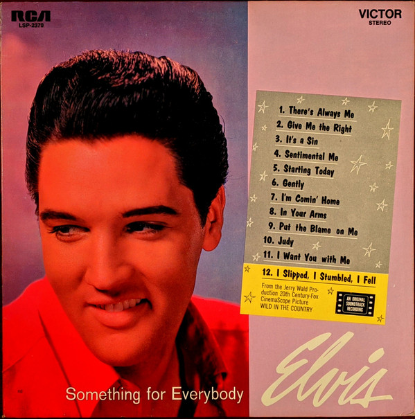 Elvis Presley ‎– Something For Everybody