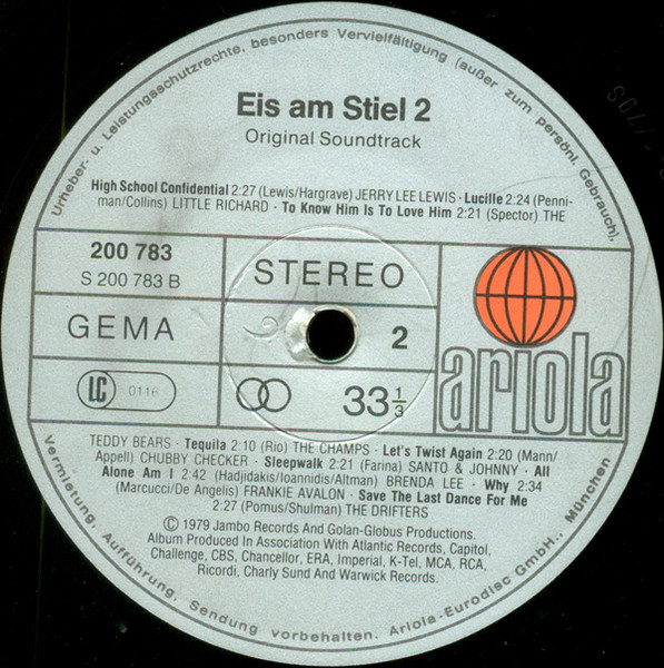 Eis Am Stiel - 2. Teil - Feste Freundin - Original Soundtrack – Bild 4