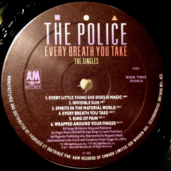 The Police – Every Breath You Take (The Singles) – Bild 4
