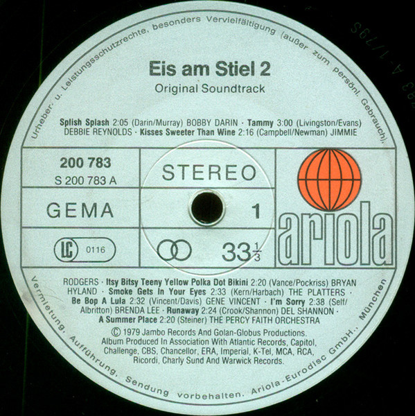 Eis Am Stiel - 2. Teil - Feste Freundin - Original Soundtrack – Bild 3