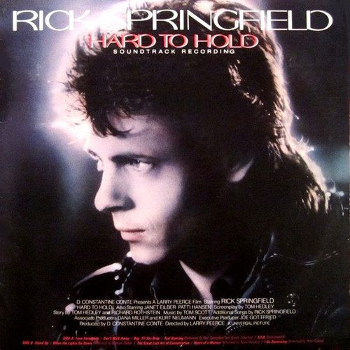 Rick Springfield ‎– Hard To Hold - Soundtrack Recording