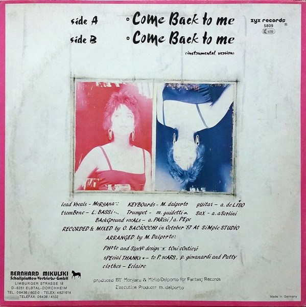 Morgana – Come Back To Me – Bild 2