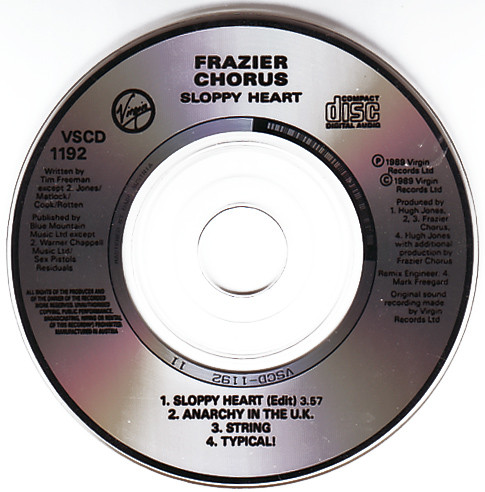 Frazier Chorus – Sloppy Heart (CD) – Bild 3