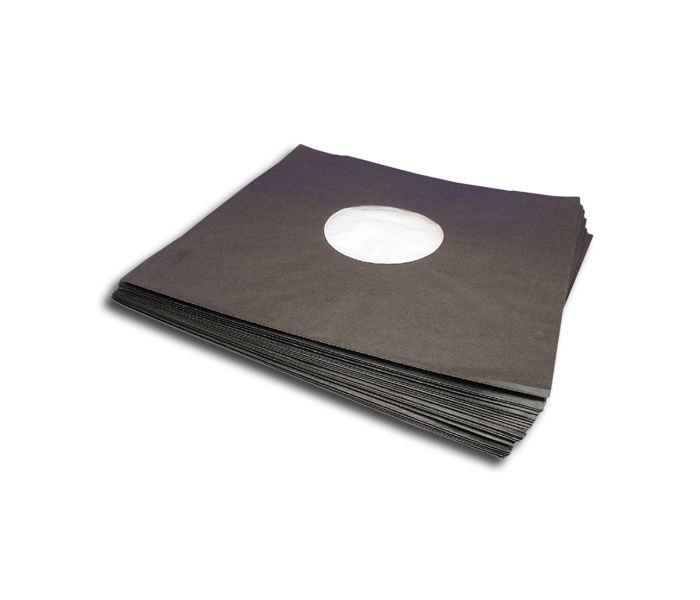 LP Innenhüllen schwarz Deluxe