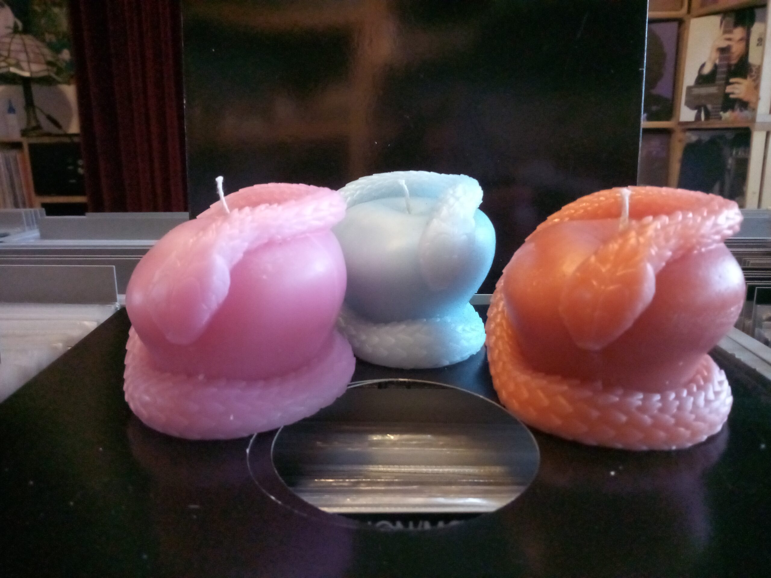 Kerzen (Apfel-Schlange) – Bild 2
