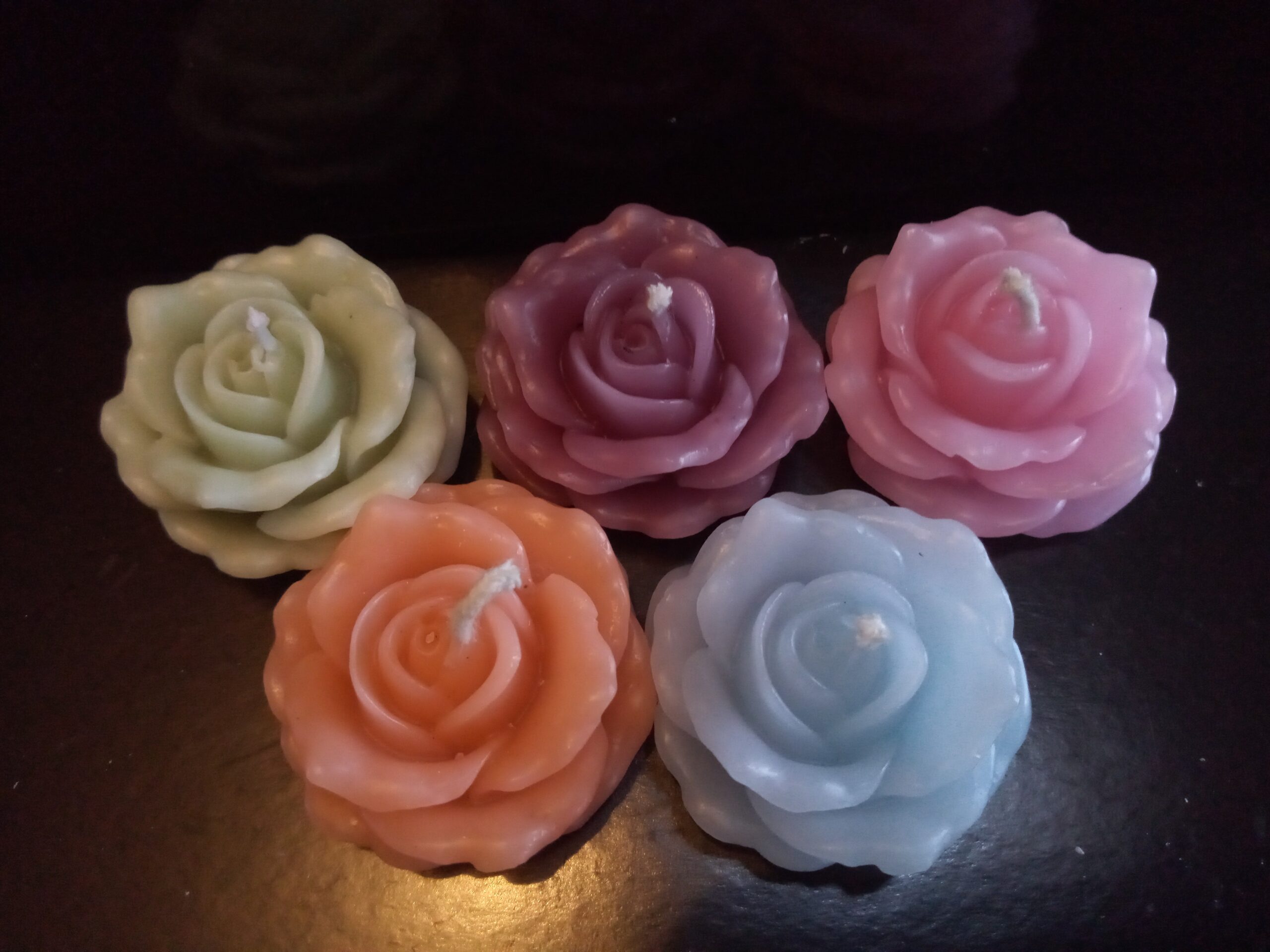 Kerzen (Rose-Klein) – Bild 2