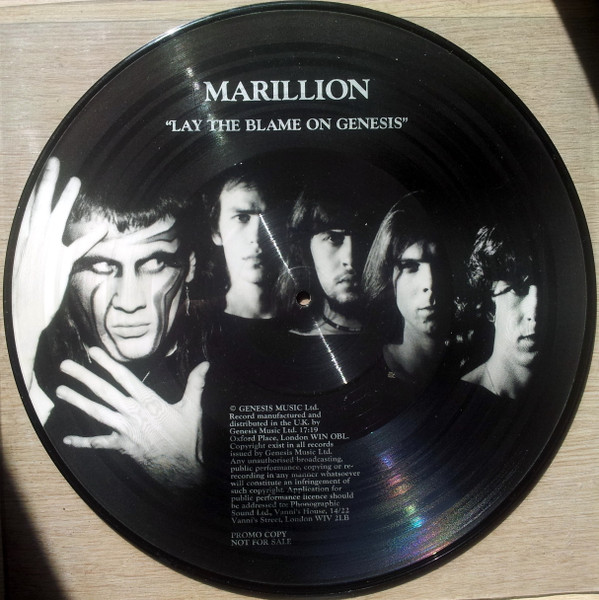 Marillion – Lay The Blame On Genesis (Picture-Disc) – Bild 2