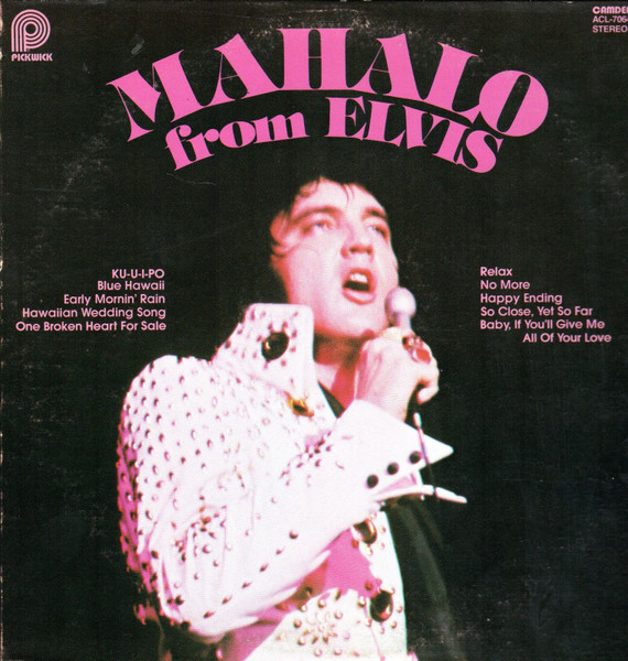 Elvis Presley – Mahalo From Elvis