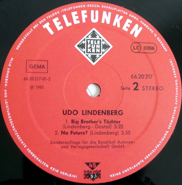 Udo Lindenberg – Rock'n'Roll Und Rebellion - Ein Panisches Panorama (Buch) – Bild 4