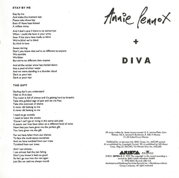 Annie Lennox – Diva (CD) – Bild 8