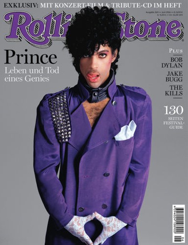 ROLLING STONE im Juni 2016 – Titelthema: Prince + exklusive Live-DVD „Sign O‘ The Times“