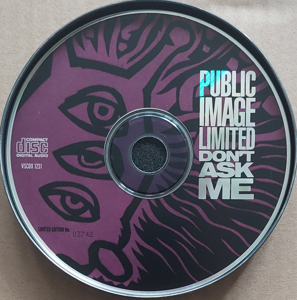 Public Image Limited – Don't Ask Me (CD) – Bild 3