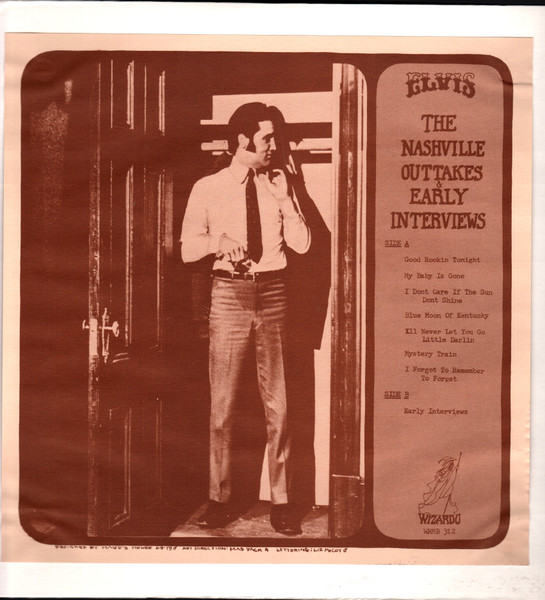 Elvis Presley – Nashville Outtakes & Early Interviews