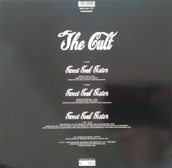 The Cult – Sweet Soul Sister (Picture-Disc) – Bild 2