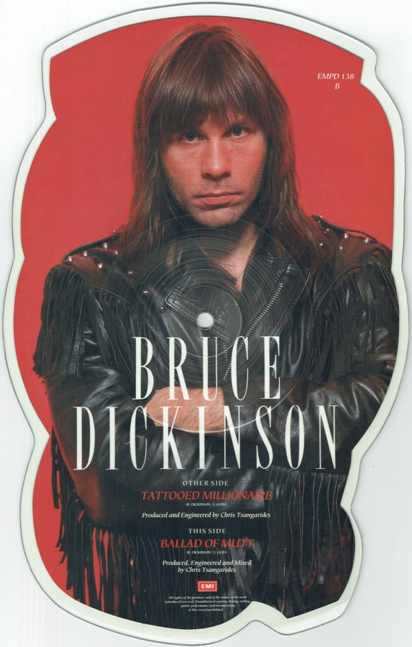 Bruce Dickinson – Tattooed Millionaire (Picture-Disc) – Bild 5
